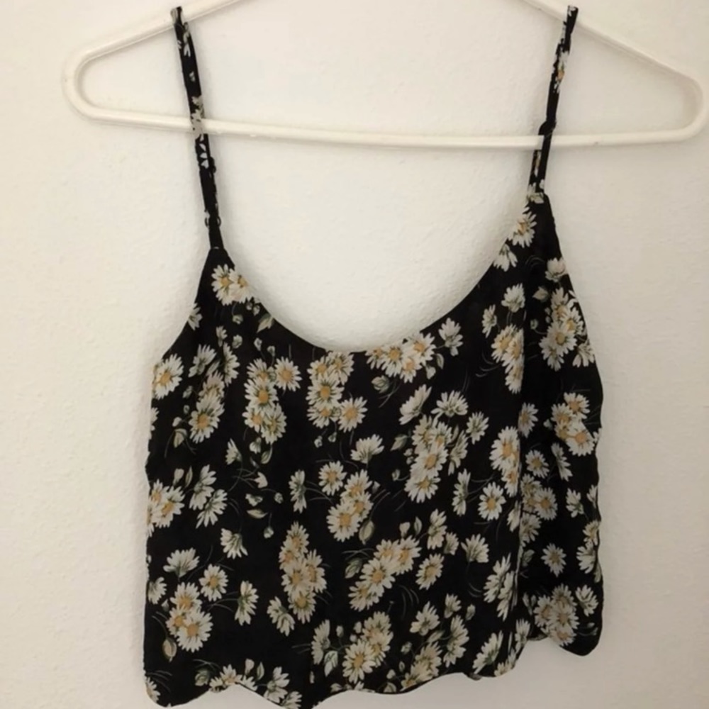 Floral crop top